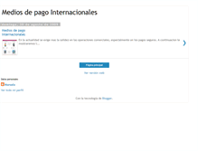 Tablet Screenshot of mediosdpagointernacionales.blogspot.com