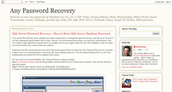 Desktop Screenshot of any-passwordrecovery.blogspot.com