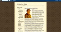 Desktop Screenshot of civilizacion-china.blogspot.com