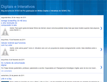 Tablet Screenshot of digitaisinterativos.blogspot.com