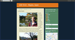Desktop Screenshot of gse5510.blogspot.com