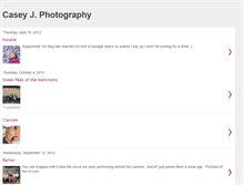 Tablet Screenshot of caseyjphotography.blogspot.com