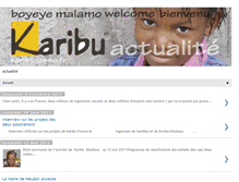 Tablet Screenshot of karibu-ong.blogspot.com
