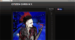 Desktop Screenshot of citizenchrisny.blogspot.com