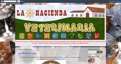 Desktop Screenshot of lahaciendaveterinaria.blogspot.com