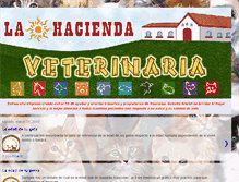 Tablet Screenshot of lahaciendaveterinaria.blogspot.com