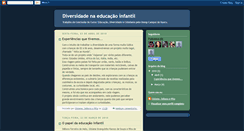 Desktop Screenshot of diversidadenaeducacaoinfantil.blogspot.com