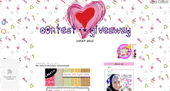 Desktop Screenshot of l0vec0ntestgiveaway.blogspot.com