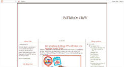 Desktop Screenshot of pattersoncrew.blogspot.com