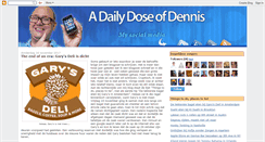 Desktop Screenshot of dailydoseofdennisjanssen.blogspot.com
