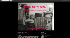 Desktop Screenshot of frommelsdesk.blogspot.com