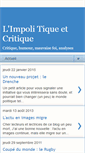 Mobile Screenshot of impolitique.blogspot.com