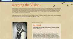 Desktop Screenshot of keepingthevision.blogspot.com