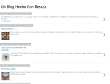 Tablet Screenshot of blogconresaca.blogspot.com