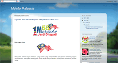 Desktop Screenshot of myinfomalaysia.blogspot.com