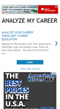 Mobile Screenshot of analyzemycareer.blogspot.com