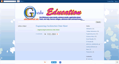 Desktop Screenshot of g-edu.blogspot.com