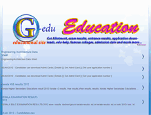 Tablet Screenshot of g-edu.blogspot.com