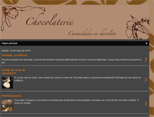 Tablet Screenshot of chocolatesara.blogspot.com