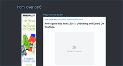 Desktop Screenshot of hdmiovercat6.blogspot.com
