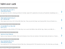 Tablet Screenshot of hdmiovercat6.blogspot.com