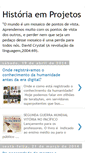Mobile Screenshot of historiaemprojetos.blogspot.com