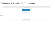 Tablet Screenshot of best-golfcourse-video.blogspot.com