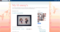 Desktop Screenshot of mylilemmys.blogspot.com