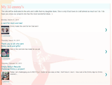 Tablet Screenshot of mylilemmys.blogspot.com