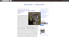 Desktop Screenshot of melaniesbalcony.blogspot.com