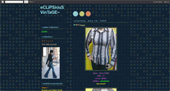 Desktop Screenshot of eclipsiousvintage.blogspot.com