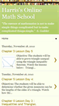 Mobile Screenshot of harrissonlinemathschool.blogspot.com