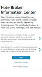 Mobile Screenshot of notebroker-infocenter.blogspot.com