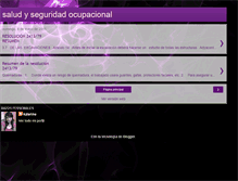 Tablet Screenshot of katerinesaludyseguridad.blogspot.com