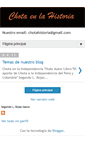 Mobile Screenshot of chotaenlahistoriasegundorojasgasco.blogspot.com