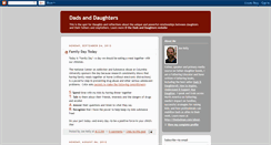 Desktop Screenshot of dadsanddaughters.blogspot.com
