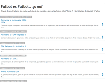 Tablet Screenshot of futbolfutbol.blogspot.com