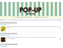 Tablet Screenshot of pop-up-design.blogspot.com