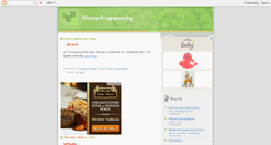Desktop Screenshot of iphonedevcode.blogspot.com