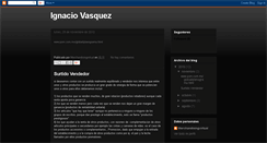 Desktop Screenshot of ignaciovasquezgomez.blogspot.com