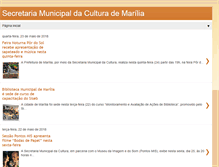 Tablet Screenshot of culturamarilia.blogspot.com