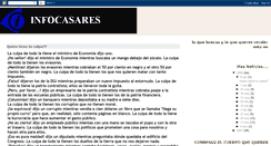 Desktop Screenshot of infocasares.blogspot.com