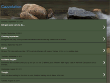 Tablet Screenshot of cazzotation.blogspot.com