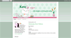 Desktop Screenshot of katsandblogs.blogspot.com