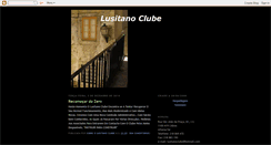 Desktop Screenshot of lusitano-clube.blogspot.com