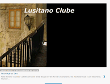 Tablet Screenshot of lusitano-clube.blogspot.com