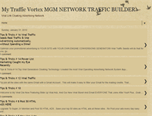 Tablet Screenshot of mytrafficvortexmgmnetworkhosting.blogspot.com