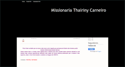 Desktop Screenshot of missionariathairiny.blogspot.com