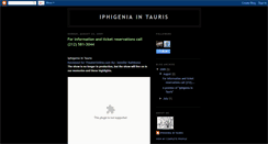 Desktop Screenshot of iphigeniaintauris.blogspot.com