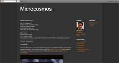 Desktop Screenshot of professorgehringmicrocosmos.blogspot.com